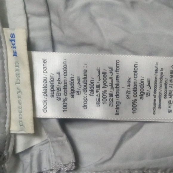 Pottery Barn Kids Crib Skirt - Picture 2 of 2